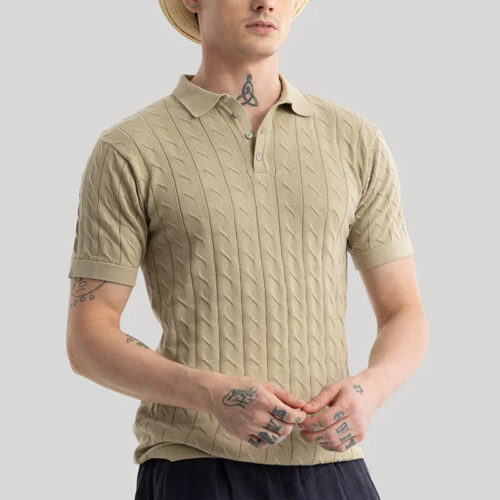Striped Polo Shirt